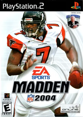 Madden NFL 2004 box cover front